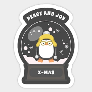 Peace and Joy- Christmas Sticker